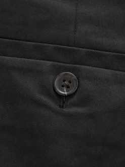 Sale Next Muscle Fit N.Premium Smart Cotton TENCEL™ Lyocell Blend Chinos With Comfort Waistband Black