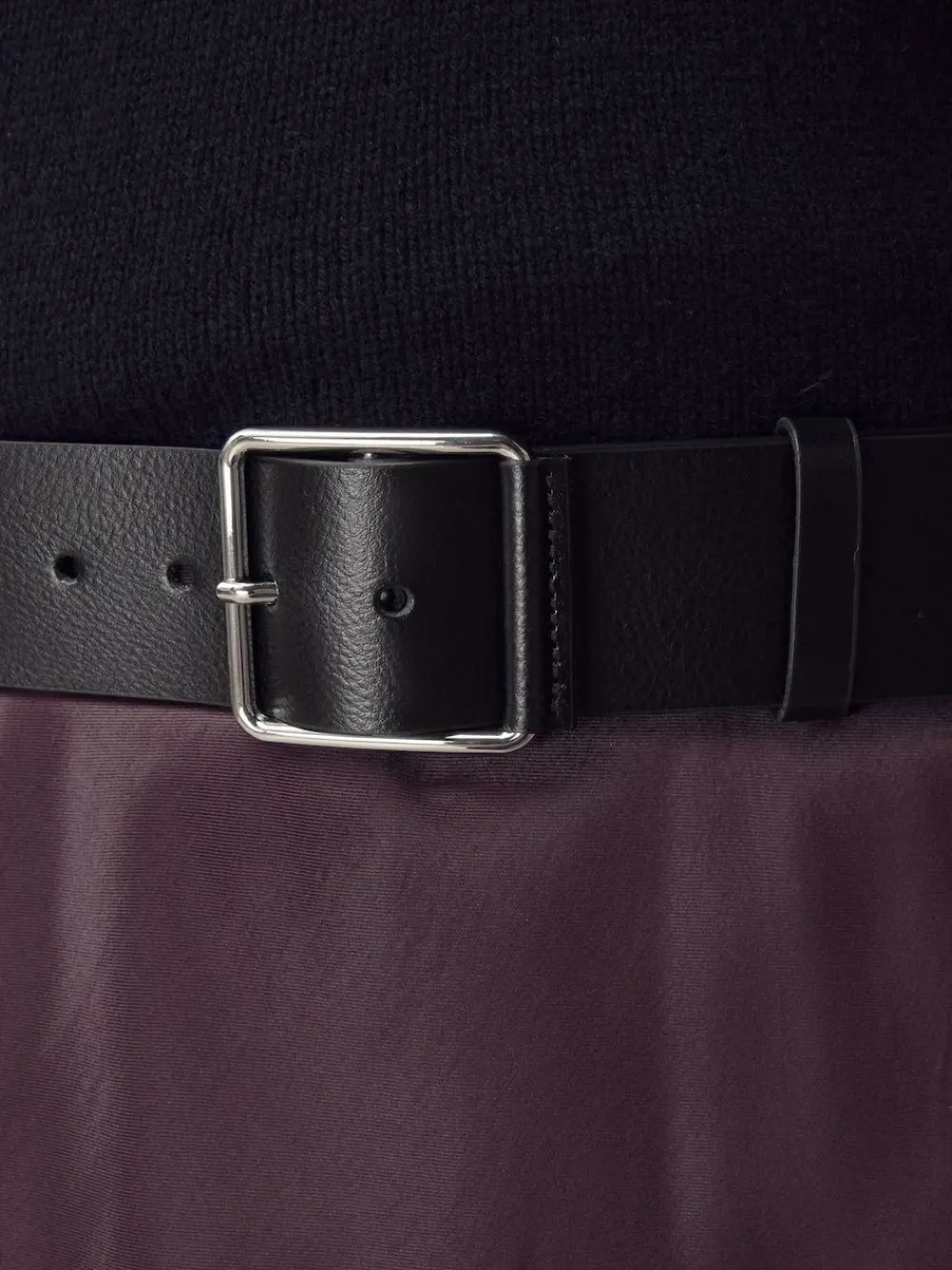Next N. Premium Made In Italy Wide Leather Belt^Women Belts