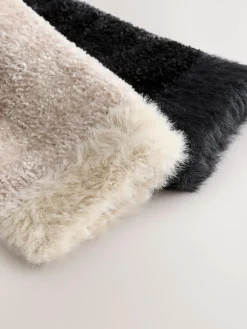 Next Velvet Cosy Socks 2 Pack^Women Socks & Tights|Loungewear