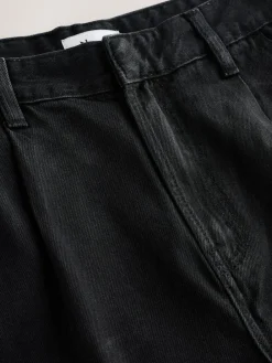 Best Next N.Premium High Rise Culotte Jeans Black