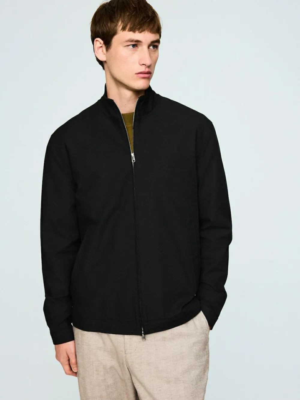 Outlet Next N.Premium Motionflex Smart Funnel Jacket with Stretch Black