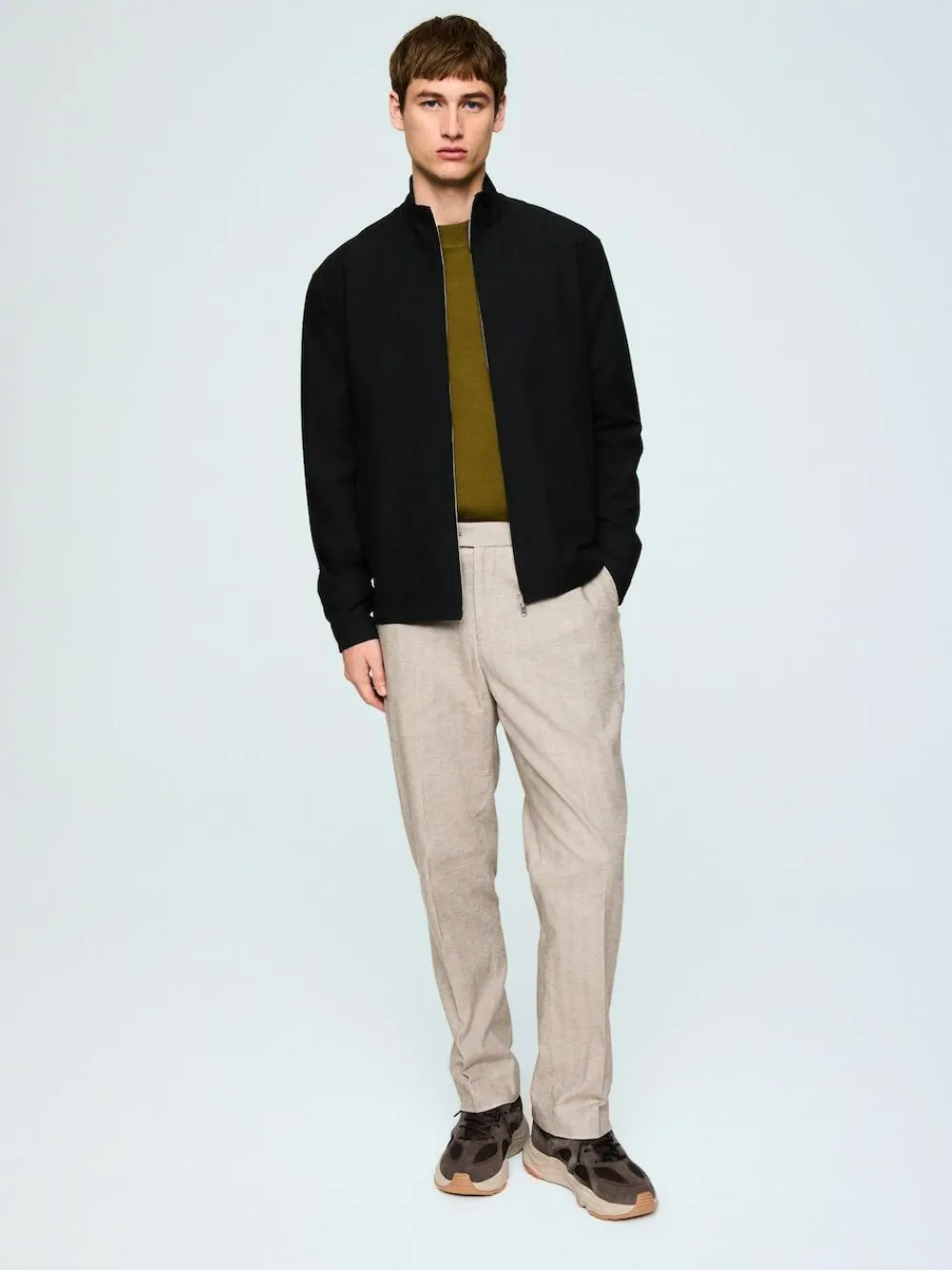 Outlet Next N.Premium Motionflex Smart Funnel Jacket with Stretch Black