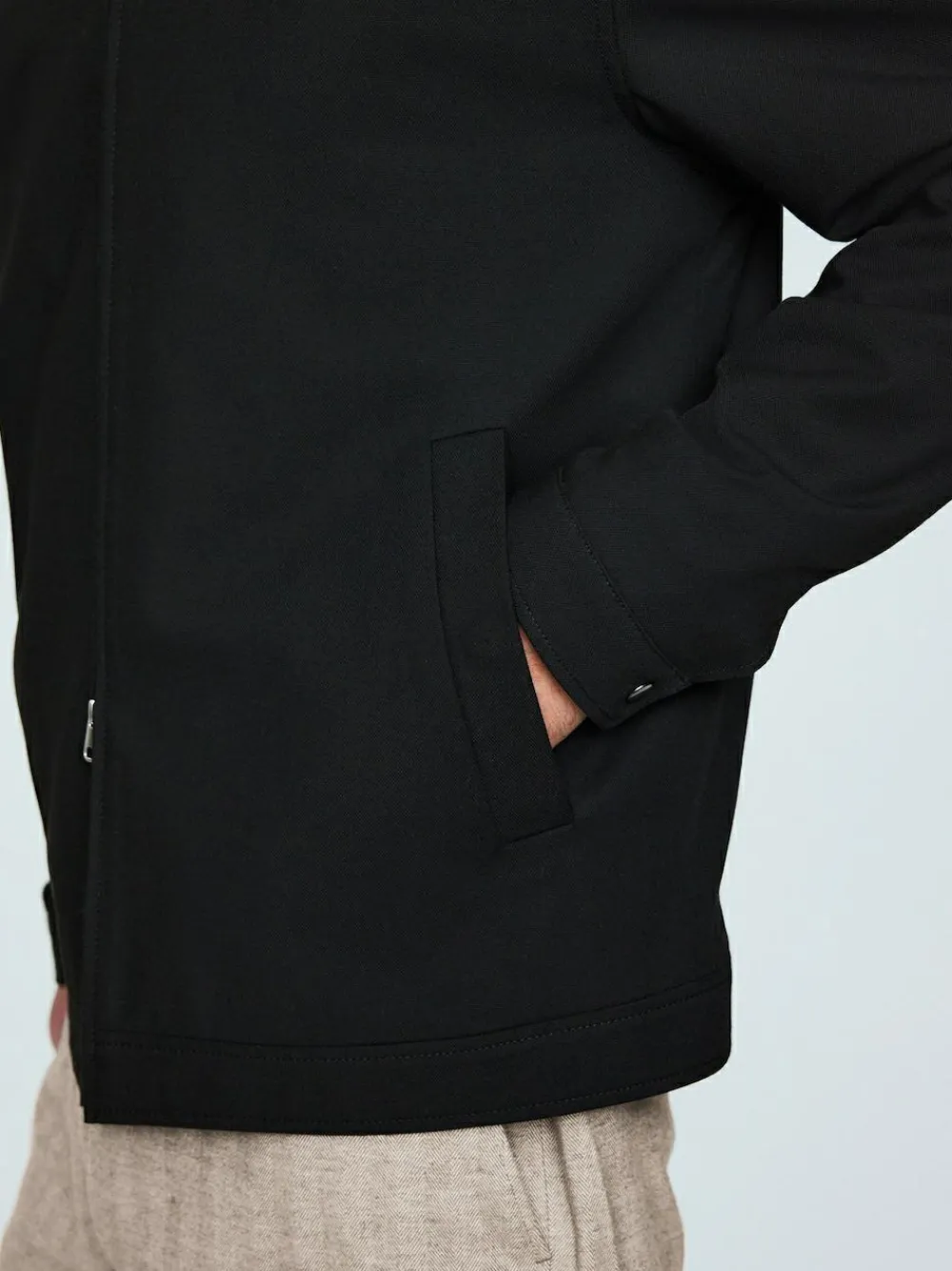 Outlet Next N.Premium Motionflex Smart Funnel Jacket with Stretch Black