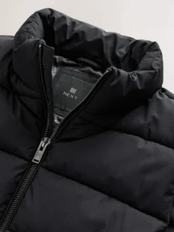 Next Black N.Premium Textured Premium Parka Jacket^ Coats & Jackets|Coats & Jackets