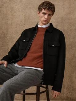 Next Black N.Premium Wool Rich Soft Touch Jacket^ Blazers & Formal Jackets|Occasionwear