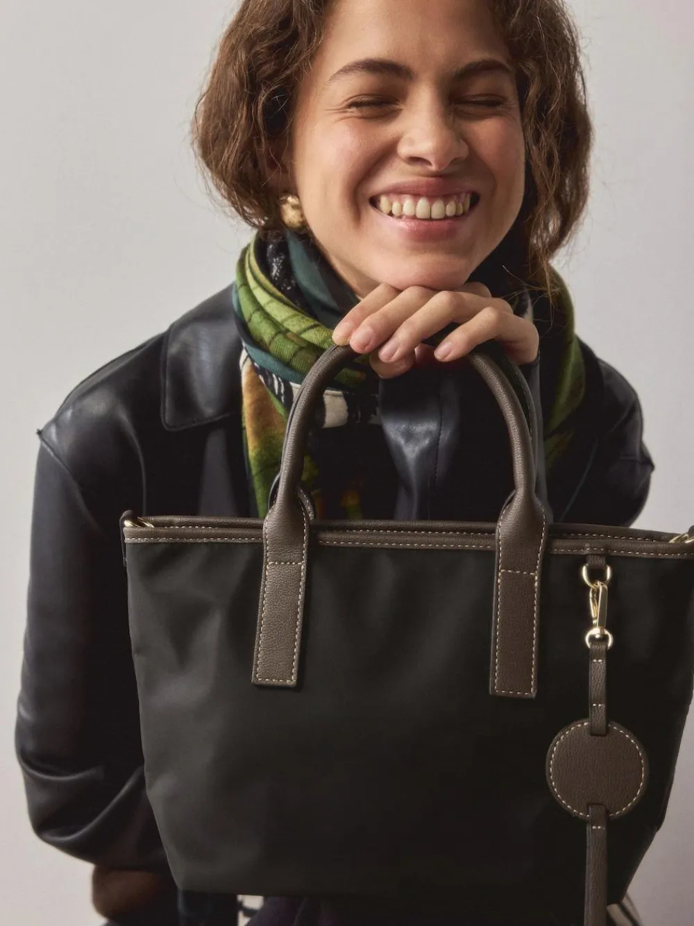 Outlet Next Nylon Cross-Body Bag Black