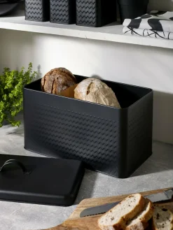 Hot Next Oakley Bread Bin Black