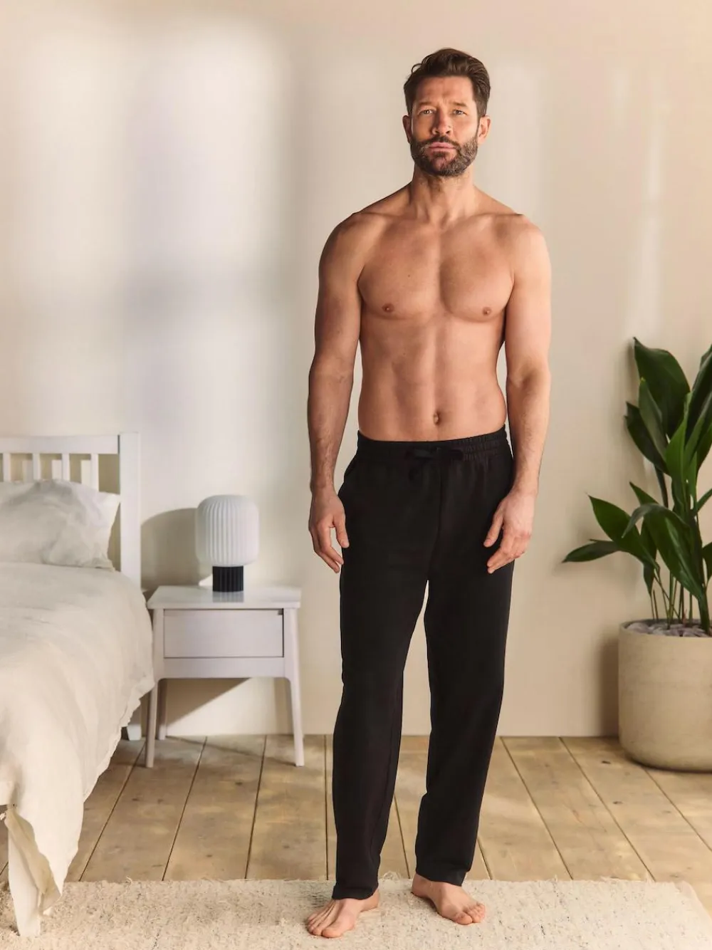 Next Open Loopback Soft Touch Cuffed Joggers^ Loungewear|Joggers