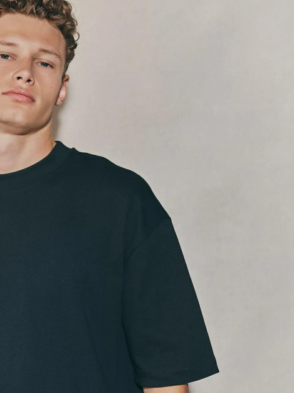 Hot Next Oversized Fit EDIT Heavyweight T-Shirt Black