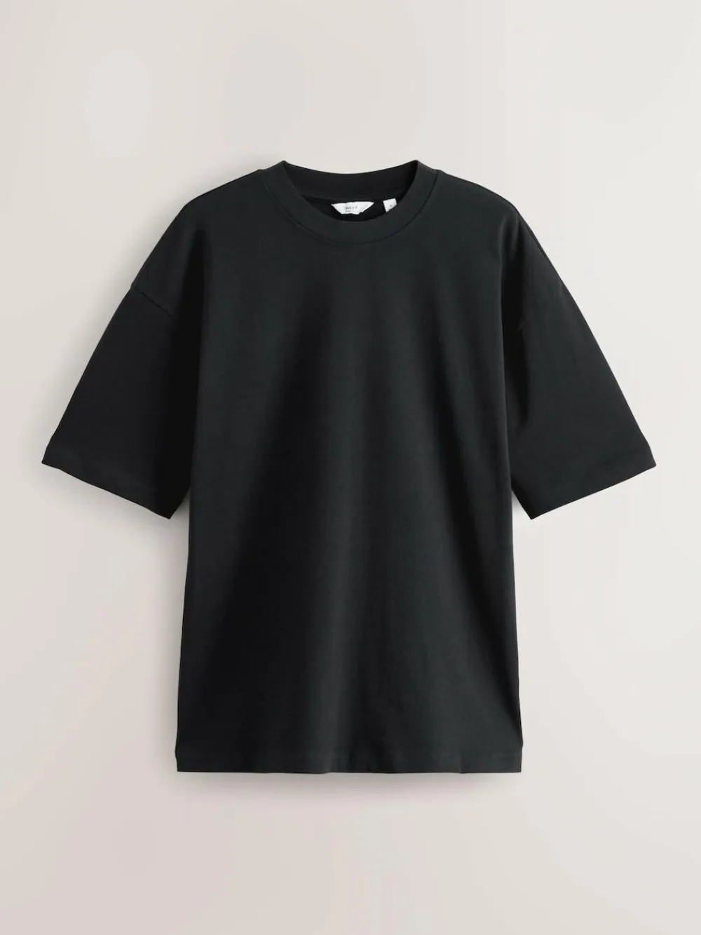 Hot Next Oversized Fit EDIT Heavyweight T-Shirt Black