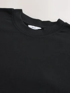 Hot Next Oversized Fit EDIT Heavyweight T-Shirt Black
