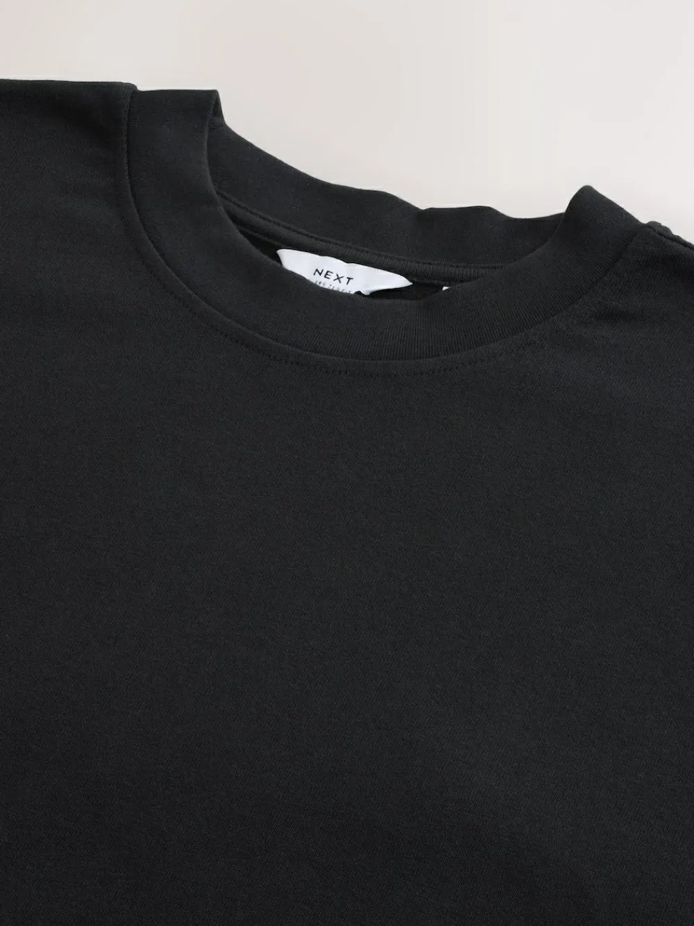 Hot Next Oversized Fit EDIT Heavyweight T-Shirt Black