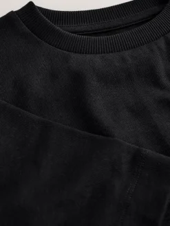 Next Oversized Heavyweight Boxy T-Shirt (3-16yrs)^ T-Shirts