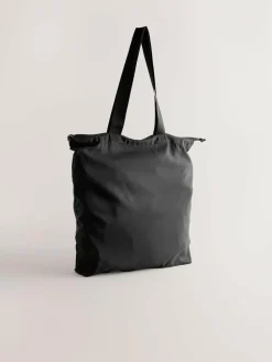 Outlet Next Black Packable Tote Bag