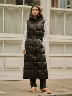 Next Black Padded Gilet^Women Coats & Jackets|Coats & Jackets