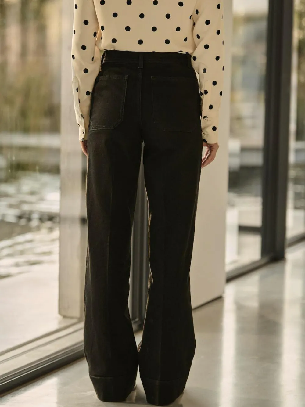 Next Patch Pocket Wide Leg Jeans^Women Jeans|Jeans