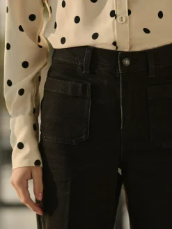 Next Patch Pocket Wide Leg Jeans^Women Jeans|Jeans