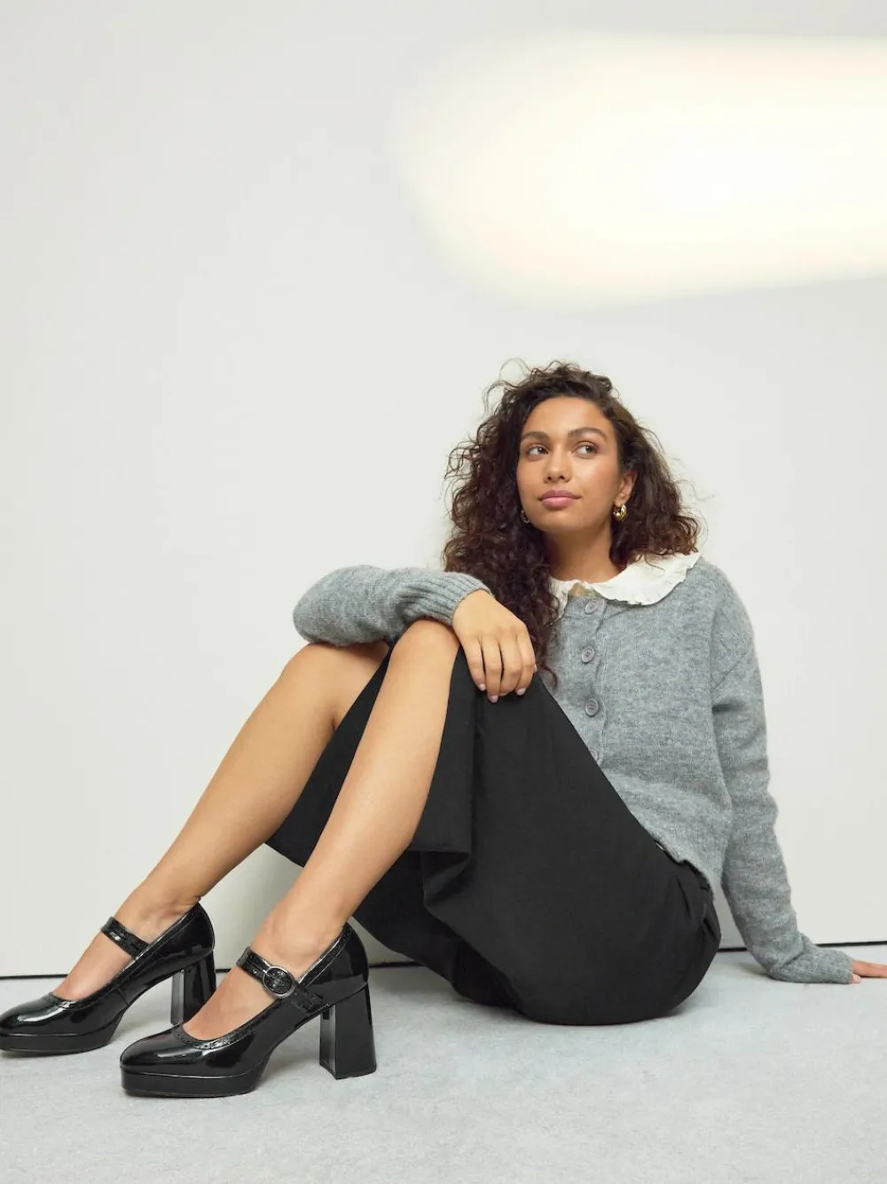 Next Forever Comfort® Brogue Mary Jane Platform Block Heels^Women Heels