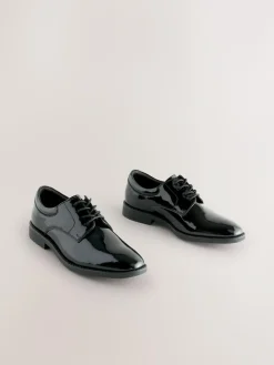 Next Black Patent Leather Lace Up Shoes^BOY School Shoes|Boys Shoes