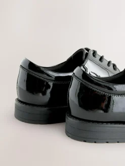 Next Black Patent Leather Lace Up Shoes^BOY School Shoes|Boys Shoes