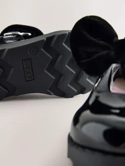 Next Black Patent Minnie Mouse Mary Jane School Shoes^ Shoes
