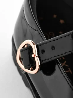 Next Standard Fit (F) School Junior Bow T-Bar Shoes^ Boots|Shoes