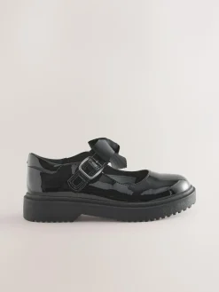 Next Standard Fit (F) Bow Chunky Mary Jane School Shoes^ Shoes