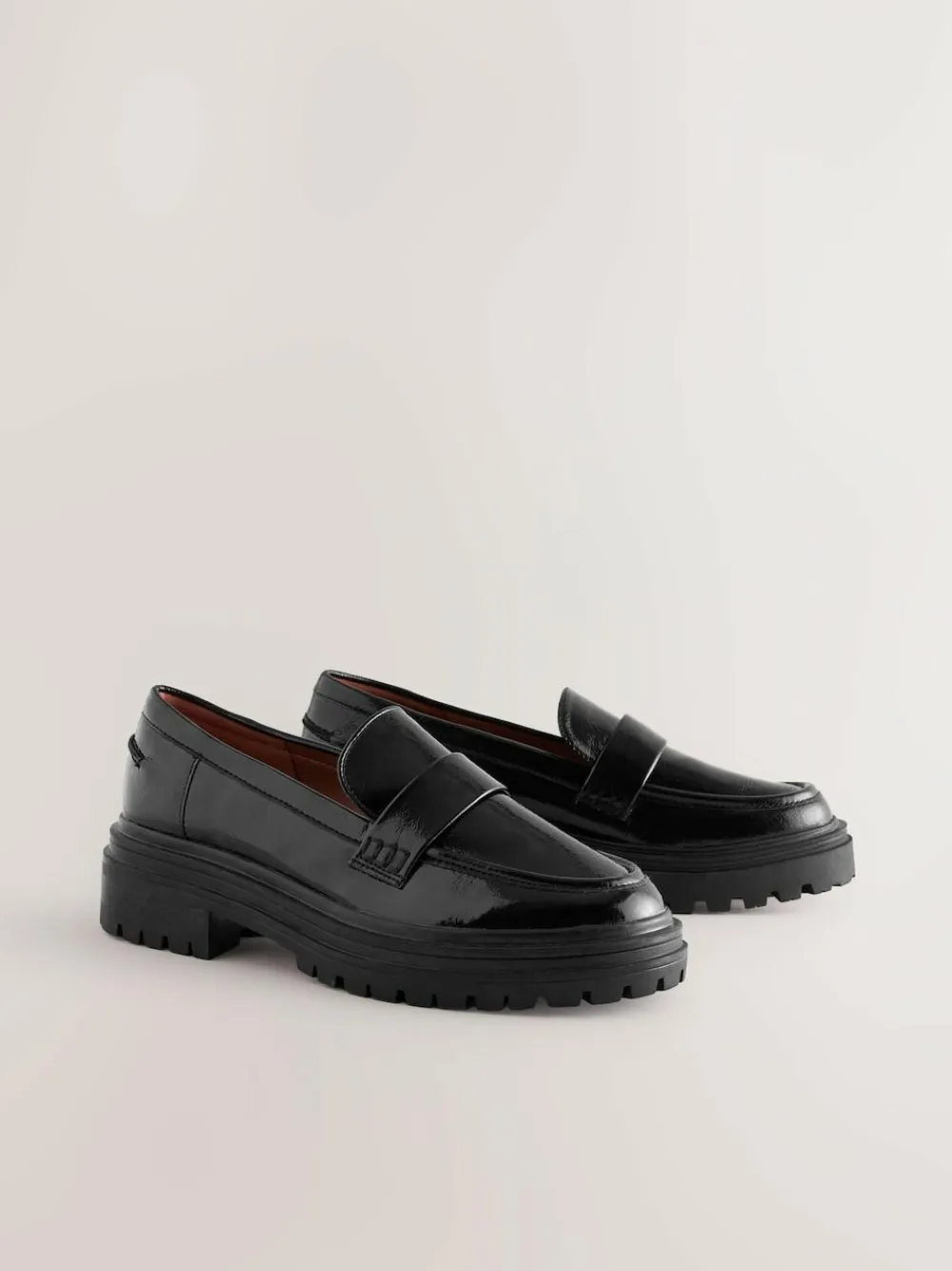 Next Standard/Wide Fit Chunky Loafers^Women Wide Fit & Extra Wide Fit|Flats