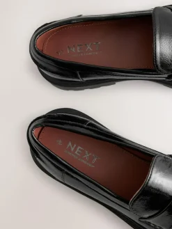 Next Standard/Wide Fit Chunky Loafers^Women Wide Fit & Extra Wide Fit|Flats