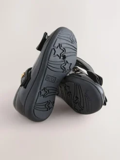 Next Black Patent Wide Fit (G) Bow Mary Jane School Shoes^ Shoes