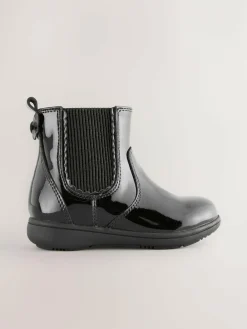 Next Wide Fit (G) Leather Chelsea Ankle Boots^ Baby Boots|Boots