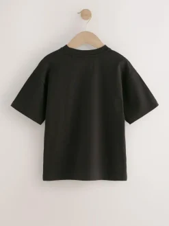 Next Black Pikachu Pokémon Short Sleeve T-Shirt (3-16yrs)^BOY T-Shirts