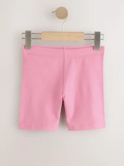 Online Next 5 Pack Cycle Shorts (3-16yrs) Black/ Pink/ Blue/ White/ Grey