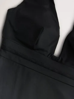 Next Black Plunge Shaping Tummy Control Swimsuit^Women Swimwear