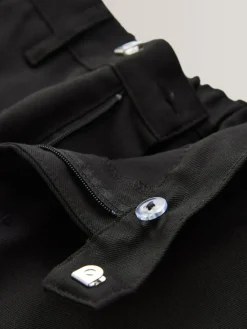 Hot Next Plus Waist School Formal Trousers (3-17yrs) Black