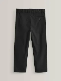 New Next Plus Waist School Formal Stretch Skinny Trousers (3-17yrs) Black
