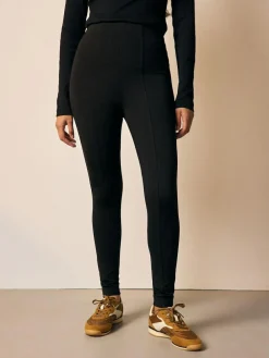 New Next Black Ponte Leggings 2 Pack
