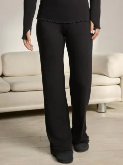 Discount Next Premium Thermal Maximum Warmth Merino Wool Trousers Black