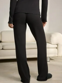 Discount Next Premium Thermal Maximum Warmth Merino Wool Trousers Black