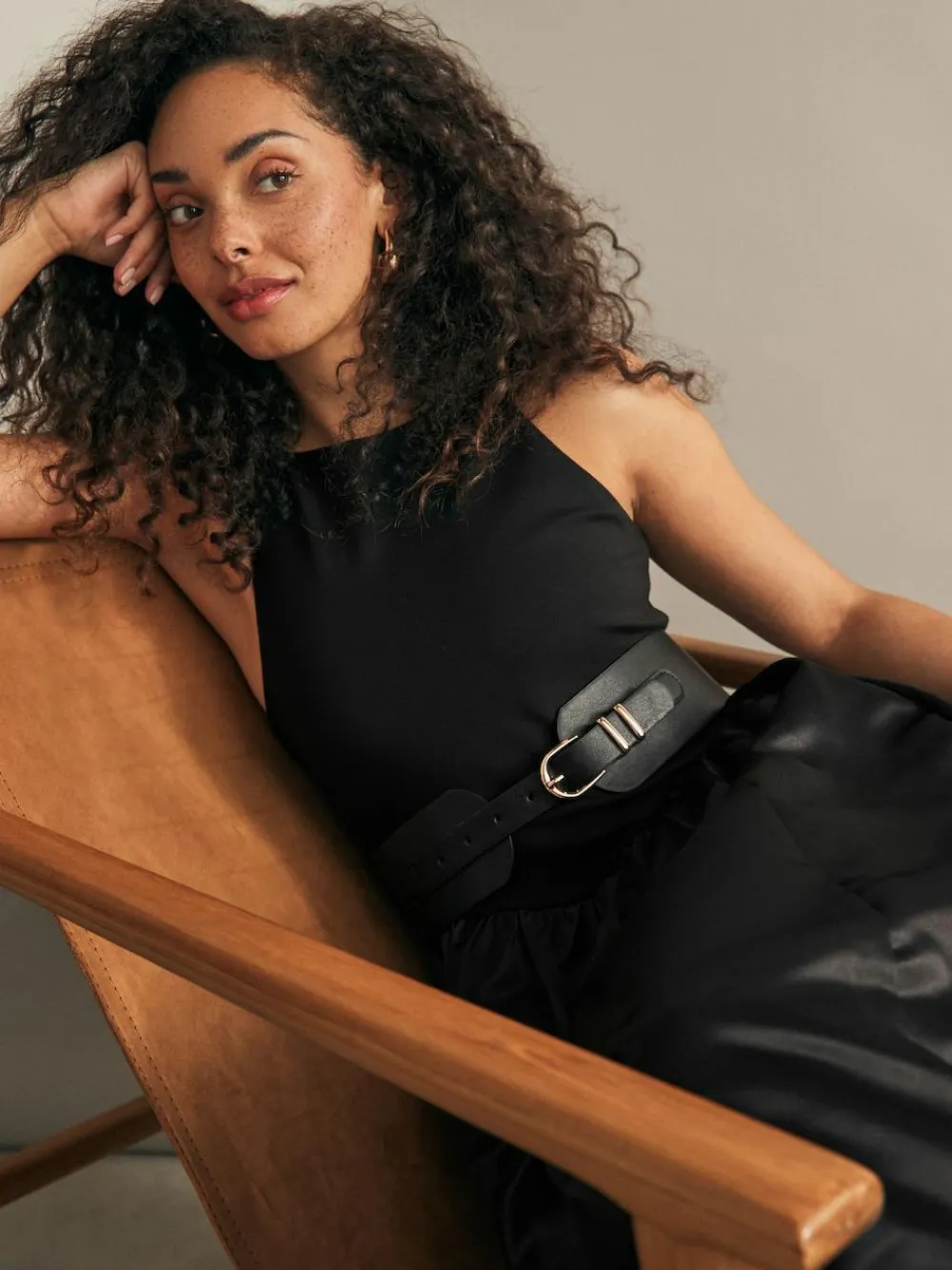 Next Black PU Corset Belt^Women Belts