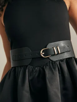 Next Black PU Corset Belt^Women Belts