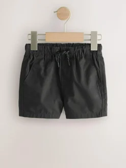 Next Black Pull On Shorts (3mths-7yrs)^BOY Shorts|Shorts