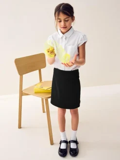 Online Next Pull-On Jersey Stretch School Pencil Skirt (3-18yrs) Black