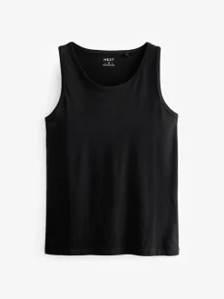 Next Pure 100% Cotton Layering Vests 2 Pack^ Underwear|Underwear