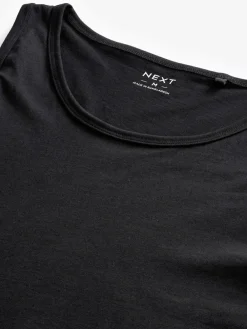 Next Pure 100% Cotton Layering Vests 2 Pack^ Underwear|Underwear