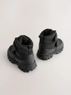Sale Next Quilted Touch Fastening Boots Black