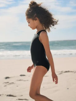 Discount Next Racerback Swimsuit (3-16yrs) Black