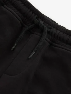 Online Next Black Regular Fit Basic Shorts (3-16yrs)