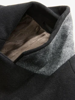 Next Regular Fit Epsom Overcoat with Wool^ Coats & Jackets|Coats & Jackets