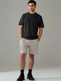 Next Black Regular Fit Essential Cotton T-Shirts 6 Pack^ Nightwear|Tops & T-Shirts